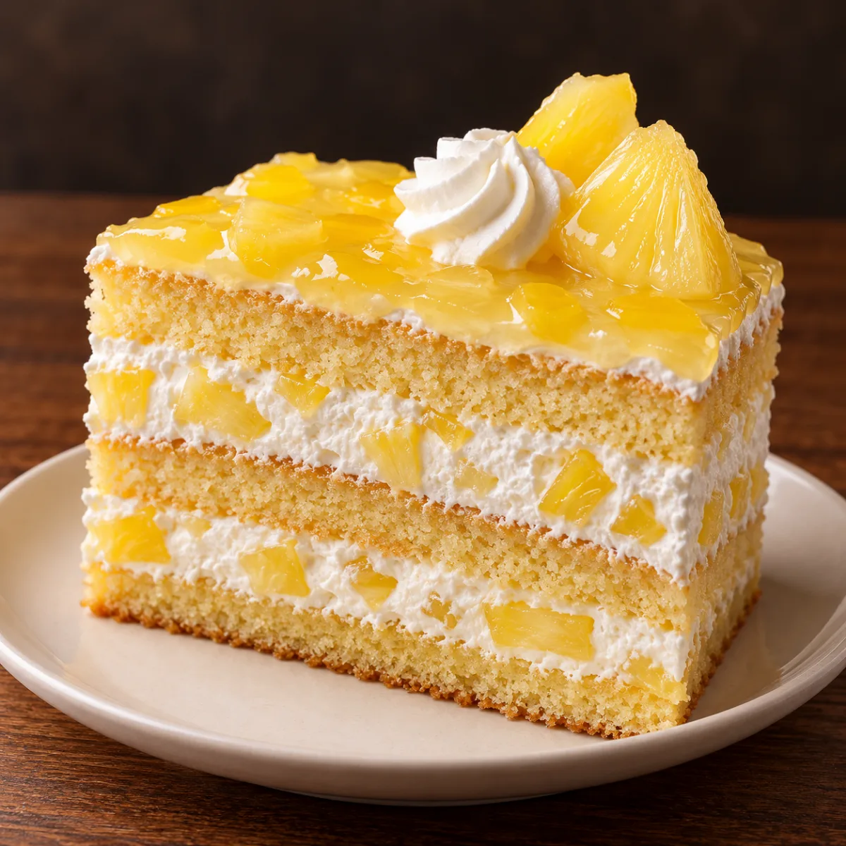 Juicy Pineapple Pastry